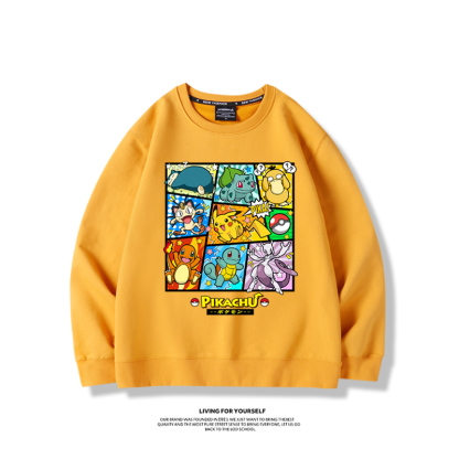 寶可夢2023親子情侶裝 圓領長袖