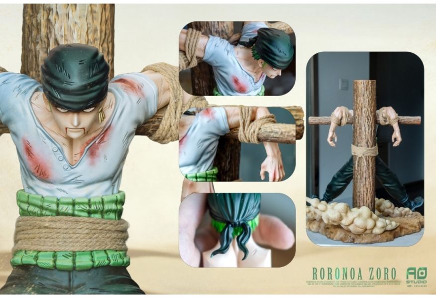 【預購】AO STUDIO 海賊系列 最初的啓航 索隆RORONOA ZORO雕像