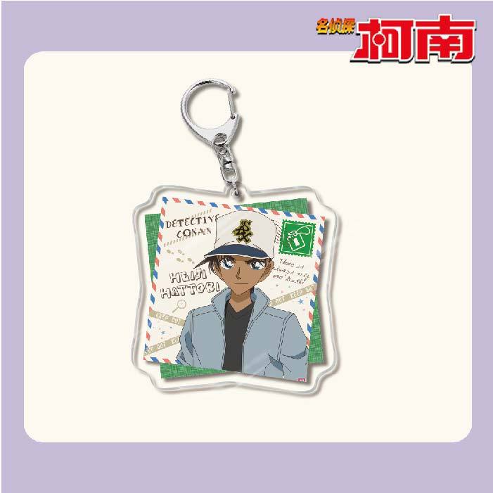 名偵探柯南周邊 灰原哀基德赤井秀一安室透世良真純亞克力鑰匙扣掛飾【單買三件起送】