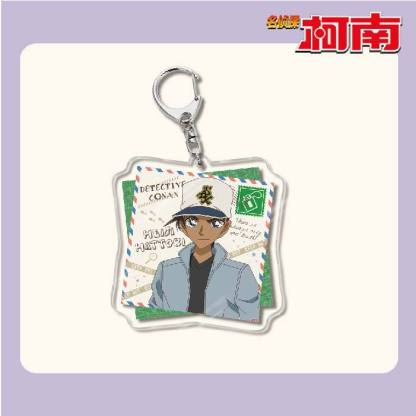 名偵探柯南周邊 灰原哀基德赤井秀一安室透世良真純亞克力鑰匙扣掛飾【單買三件起送】