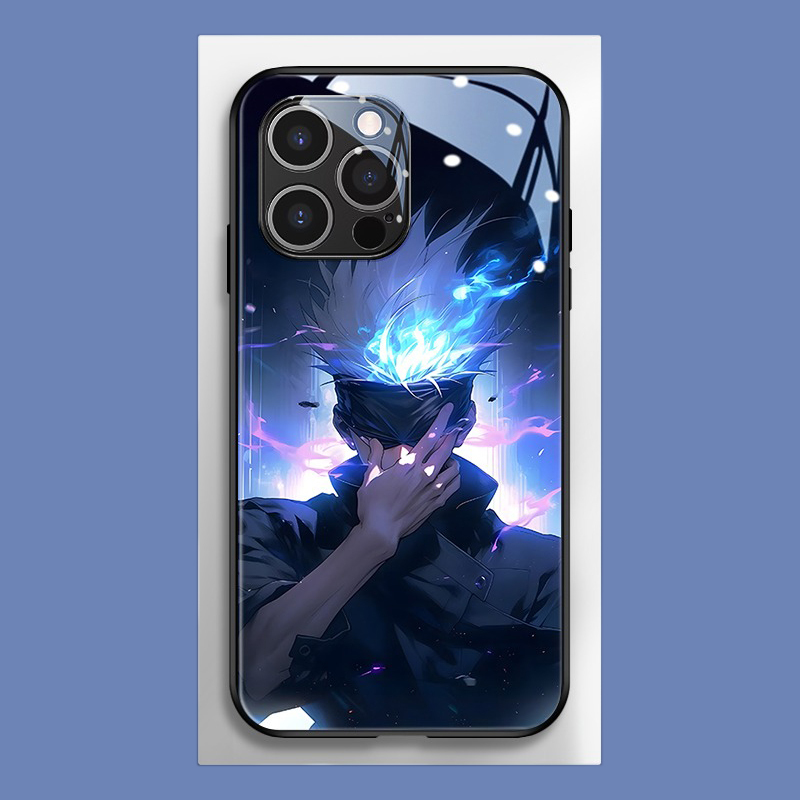 五條悟新款高清全包防摔玻璃殼