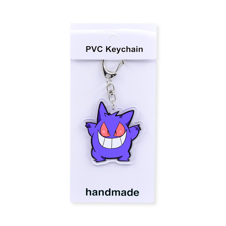 寶可夢繫列 謎擬Q耿鬼路卡利歐卡比獸火斑喵動漫周邊掛飾 鑰匙扣掛【單買三件起送}