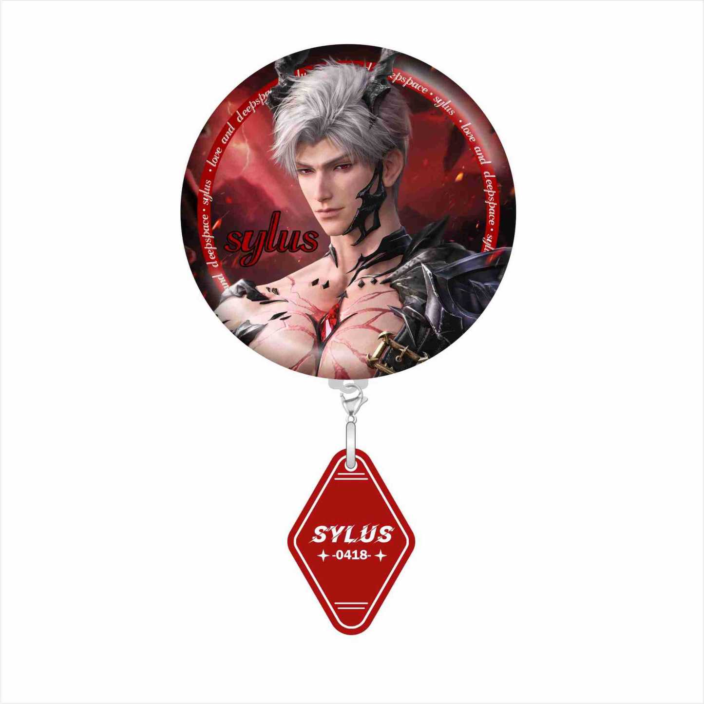 深空秦徹日卡活動周邊立牌吧唧徽章掛飾