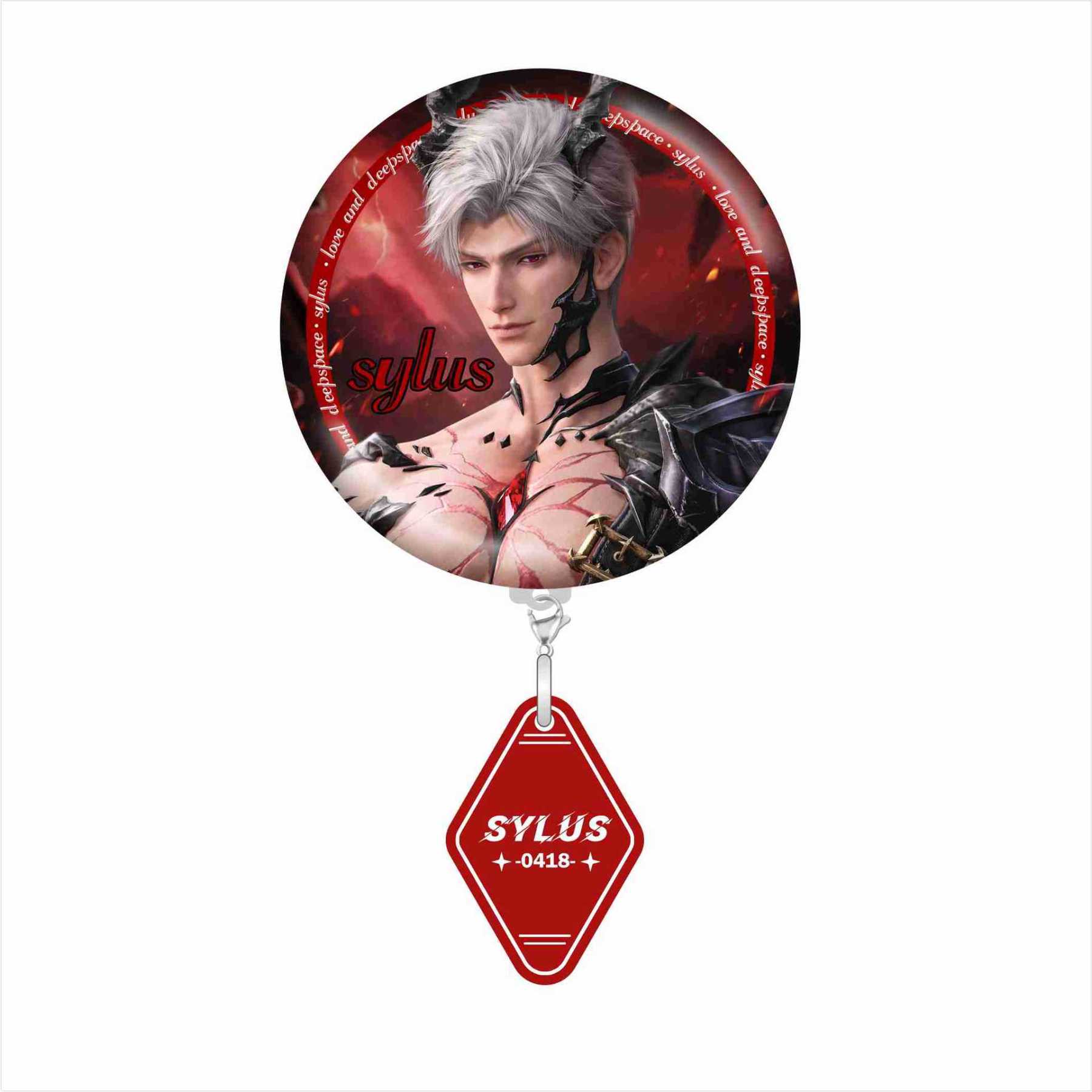 深空秦徹日卡活動周邊立牌吧唧徽章掛飾