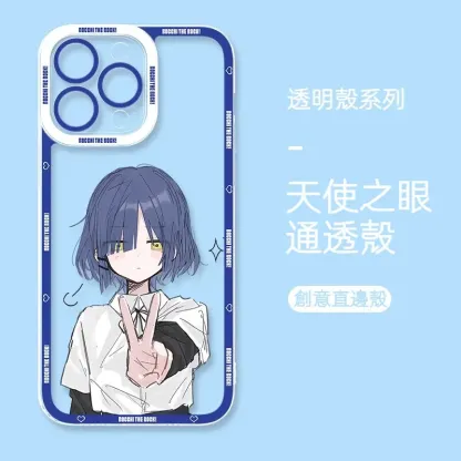 [Copy]蘋果 系列孤獨搖滾天使眼透明防摔軟殼