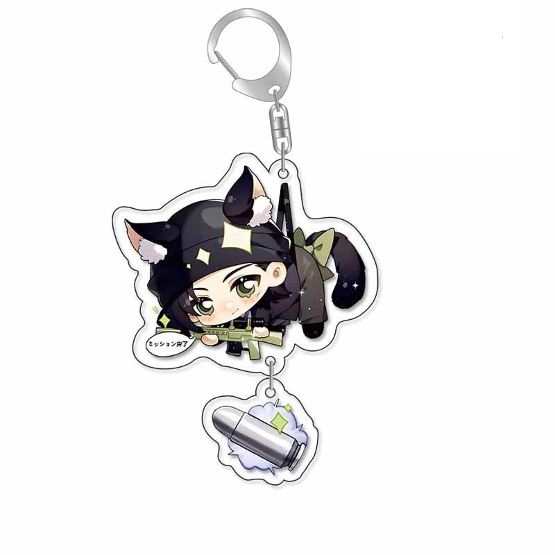 名偵探柯南周邊掛件鑰匙扣怪盜基德工藤新一安室赤井秀一掛飾【單買三件起送】