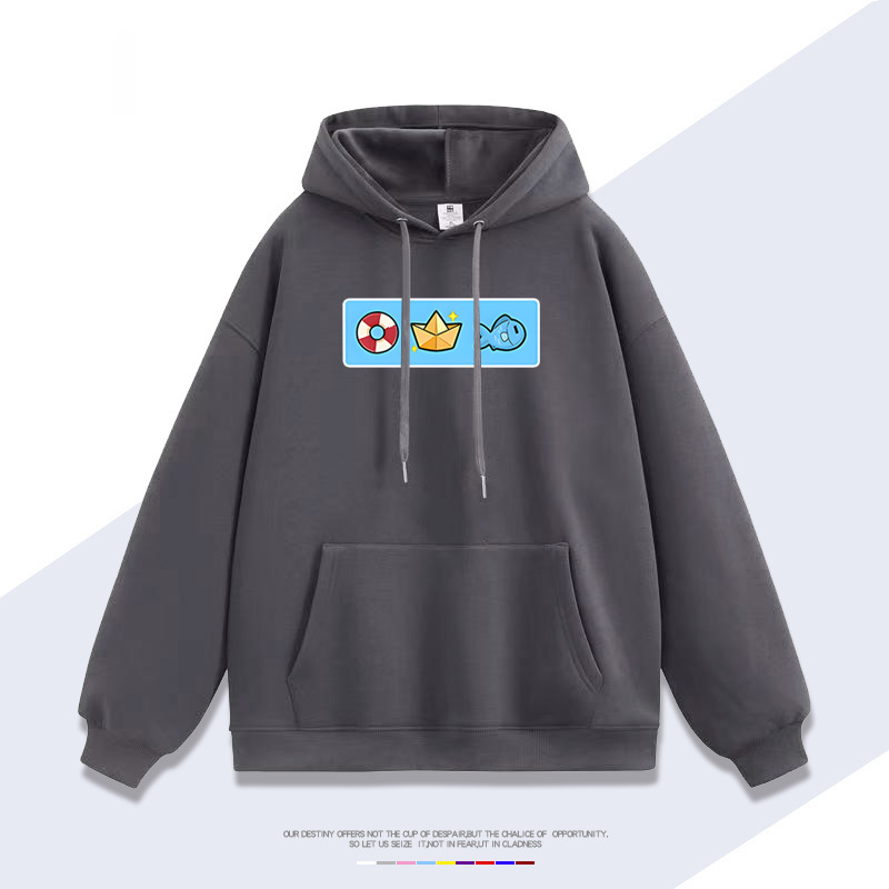 貓鯊Sameko Saba二次元Vtuber 聯名衛衣2025秋冬新款 親子情侶裝連帽衛衣