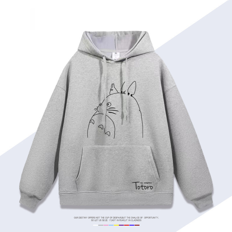 龍貓 聯名衛衣2025秋冬新款 親子情侶裝連帽衛衣