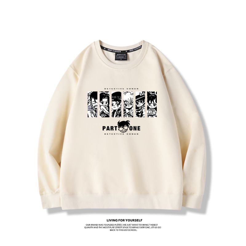 名偵探柯南2024親子情侶裝 圓領長袖