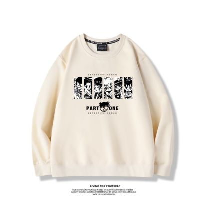 名偵探柯南2024親子情侶裝 圓領長袖