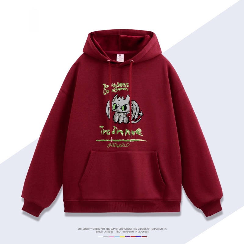 馴龍高手 聯名衛衣2025秋冬新款 親子情侶裝連帽衛衣