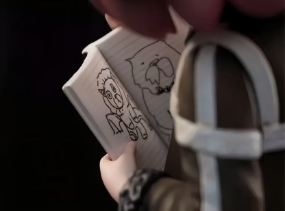 ZH 整活 筆記女孩 夜神安妮亞 雙頭雕 