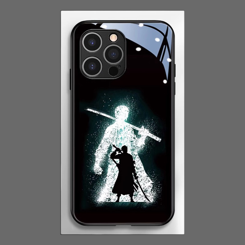 海賊王新款高清全包防摔玻璃殼