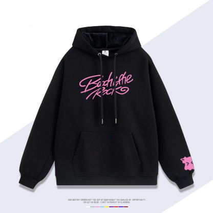 孤獨搖滾 聯名衛衣2025秋冬新款 親子情侶裝連帽衛衣