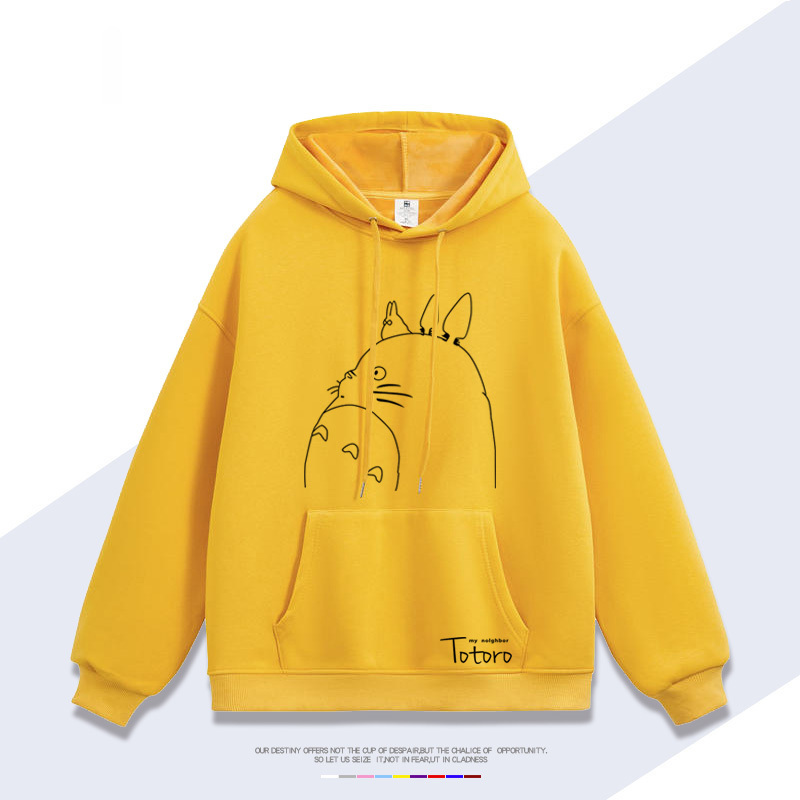 龍貓 聯名衛衣2025秋冬新款 親子情侶裝連帽衛衣