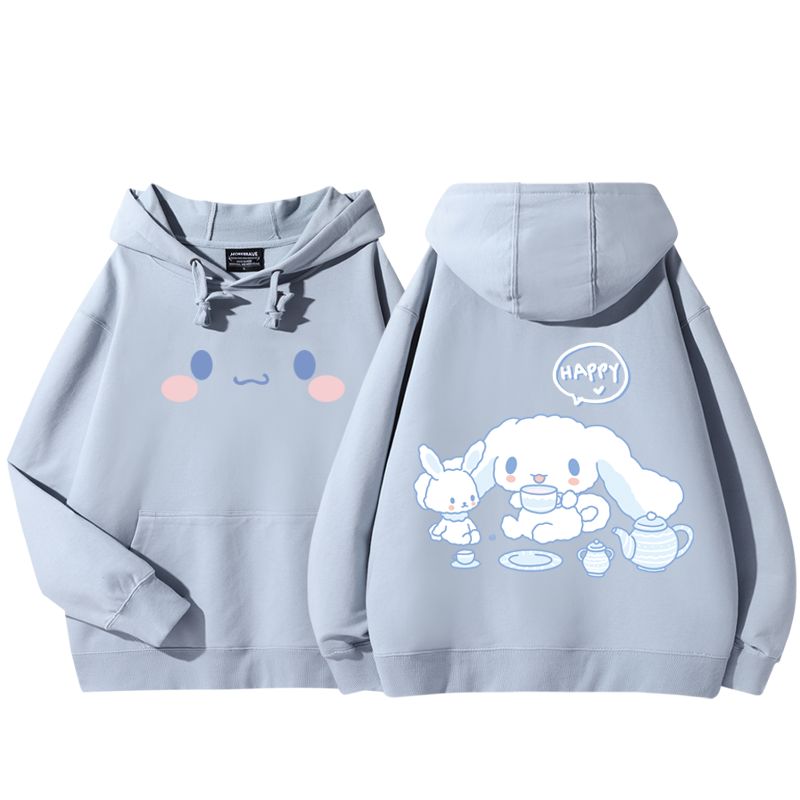 三麗鷗聯名衛衣2025秋冬新款親子情侶裝連帽衛衣