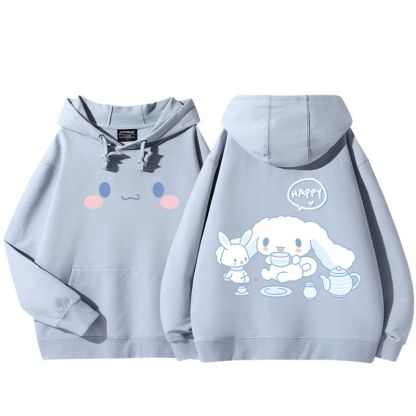 三麗鷗聯名衛衣2025秋冬新款親子情侶裝連帽衛衣