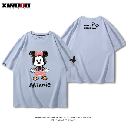 迪士尼米老鼠 2024親子情侶裝 圓領長袖