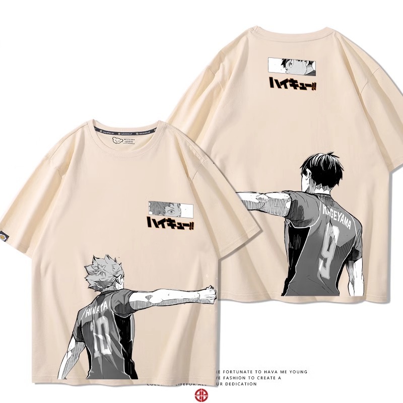 排球少年 2024親子情侶男女同款 純棉T恤