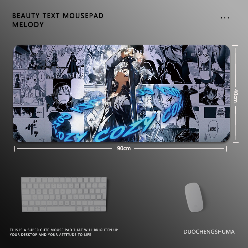 初音未來 主題桌墊 布質滑鼠墊