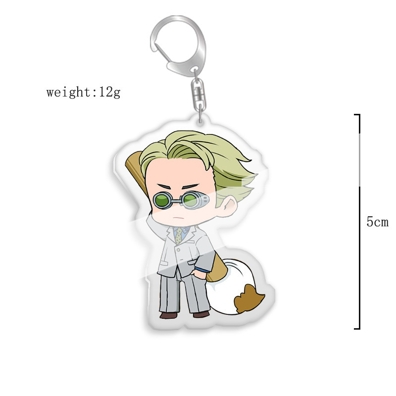 鑰匙扣咒術迴戰伏黑惠五條悟虎杖野薔薇熊貓雙面亞克力掛飾【單買三件起送】