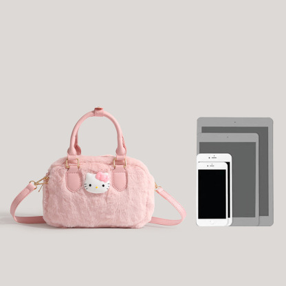 STARRY&DREAM正品Hellokitty手提包包秋冬小眾波士頓單肩斜挎包