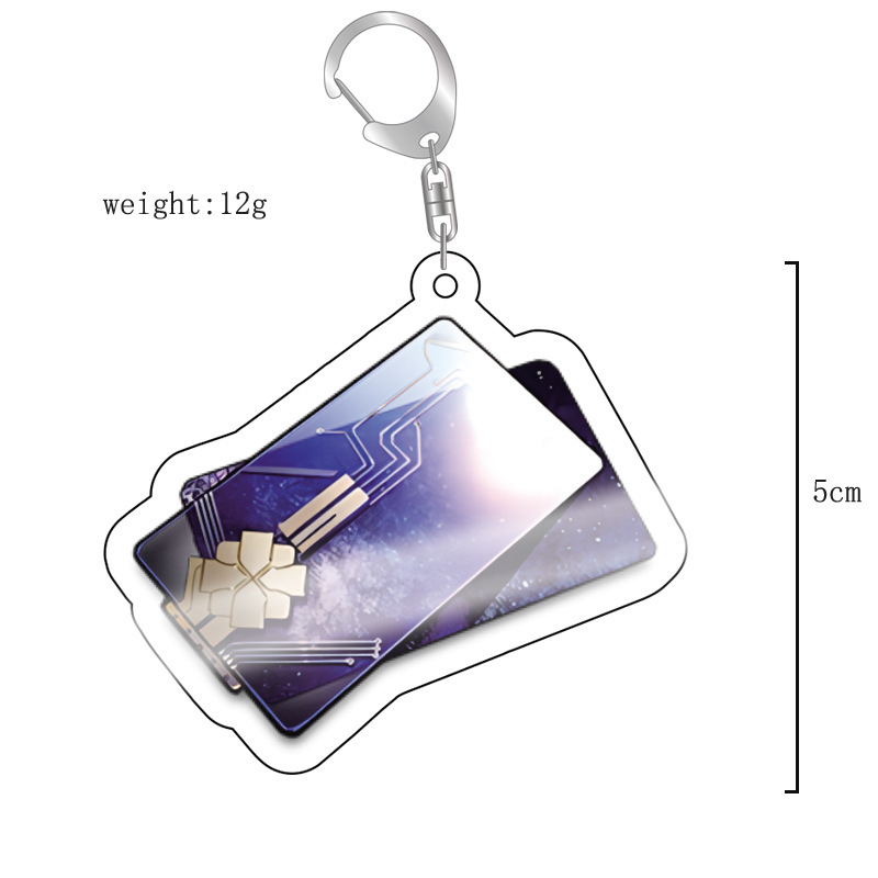 崩壞星穹鐵道愛莉希雅彥卿希露瓦景元白露姬子亞克力鑰匙扣掛飾【單買三件起送】