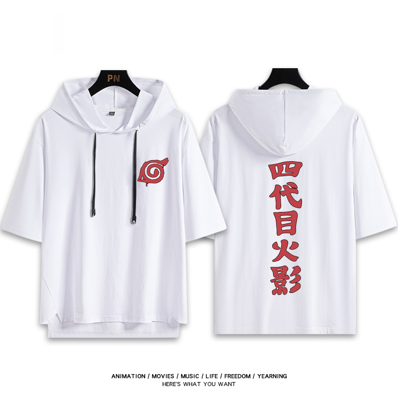 火影忍者 連帽短袖T恤