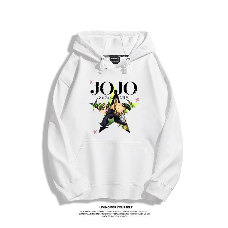 JOJO的奇妙冒險 聯名衛衣2025秋冬新款親子情侶裝連帽衛衣