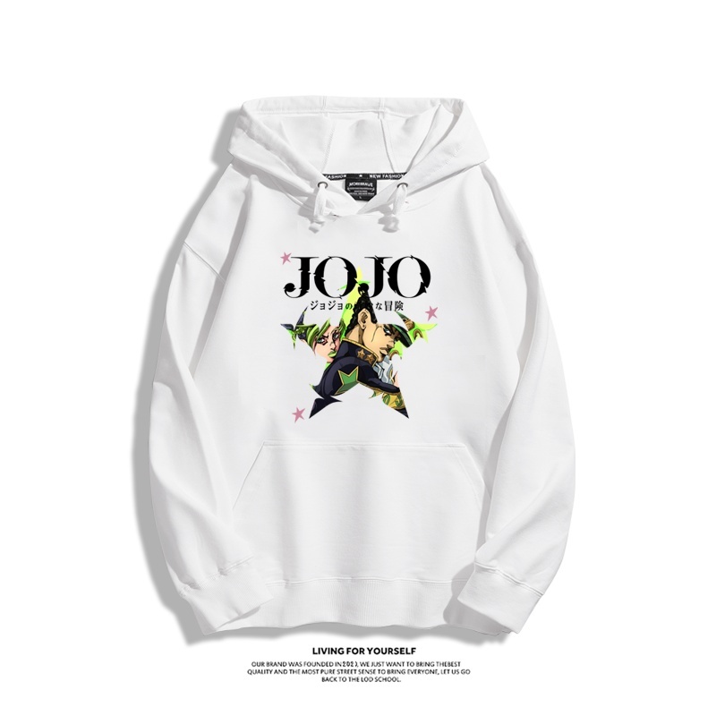 JOJO的奇妙冒險 聯名衛衣2025秋冬新款親子情侶裝連帽衛衣