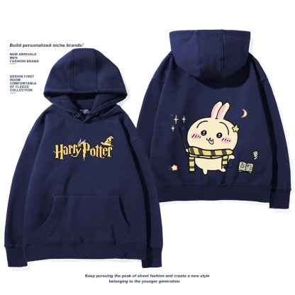 chiikawa 2025秋冬新款親子情侶裝連帽衛衣