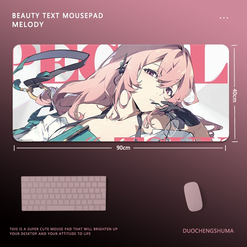 絕區零電競超大遊戲加厚防滑鼠標墊