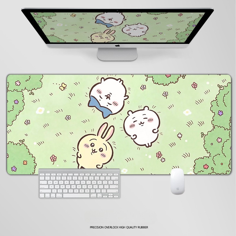 chiikawa電競超大遊戲加厚防滑鼠標墊