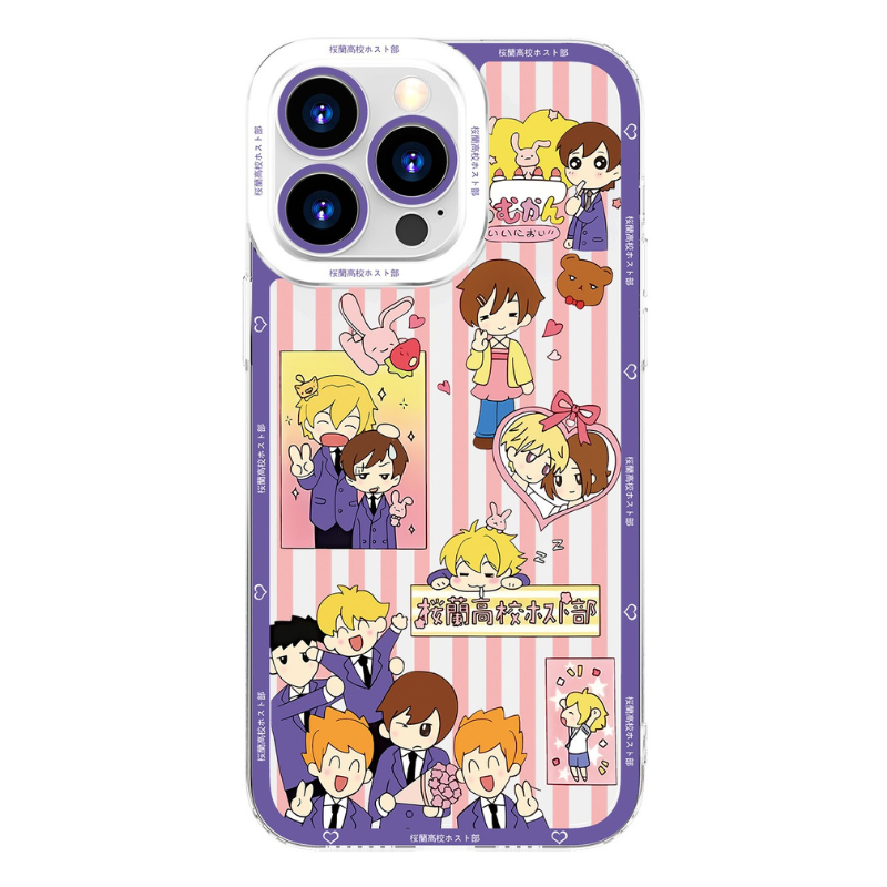 櫻花高校男公關部天使眼透明防摔軟殼