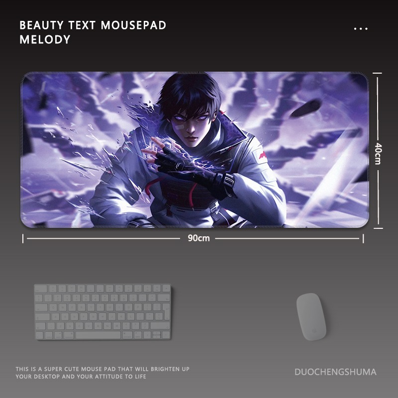 Valorant電競超大遊戲加厚防滑鼠標墊