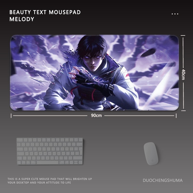 Valorant電競超大遊戲加厚防滑鼠標墊