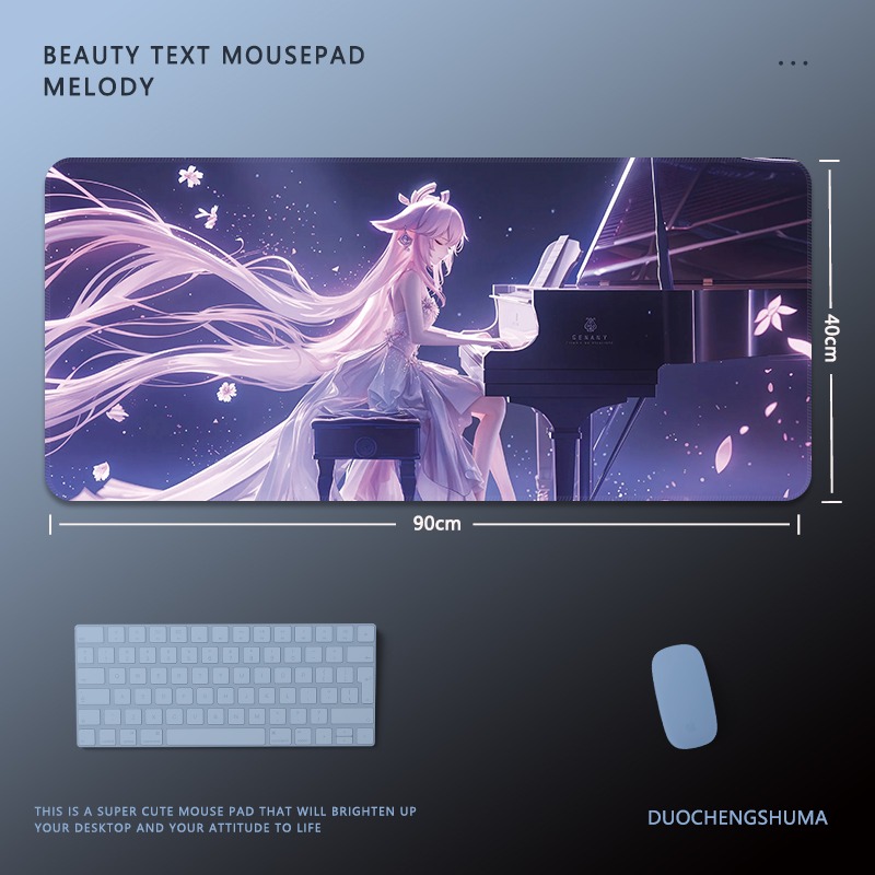 動漫電競超大遊戲加厚防滑鼠標墊