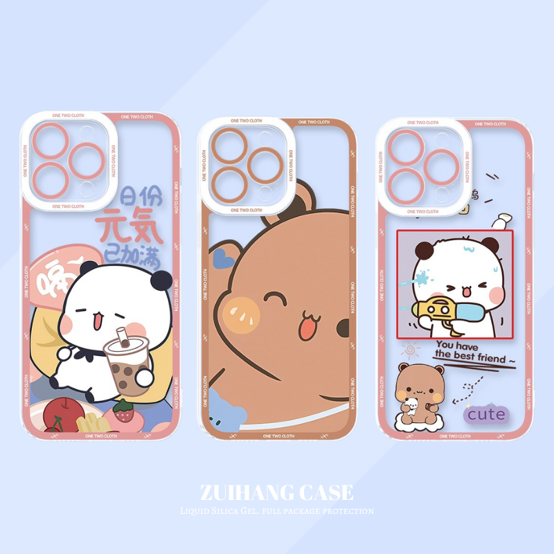 一二布布天使眼透明防摔軟殼