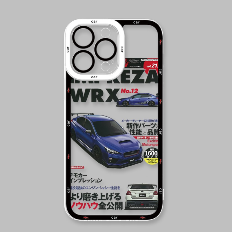 AE86賽車天使眼透明防摔軟殼