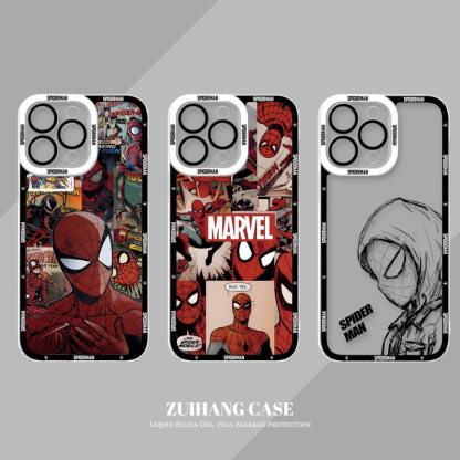 蜘蛛俠天使眼透明防摔軟殼