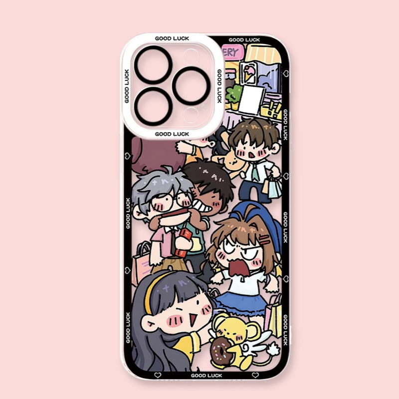 魔卡少女櫻天使眼透明防摔軟殼-ZUIHANG SHOP