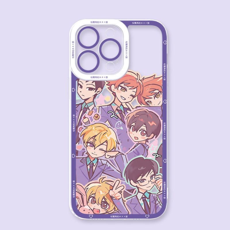 櫻花高校男公關部天使眼透明防摔軟殼