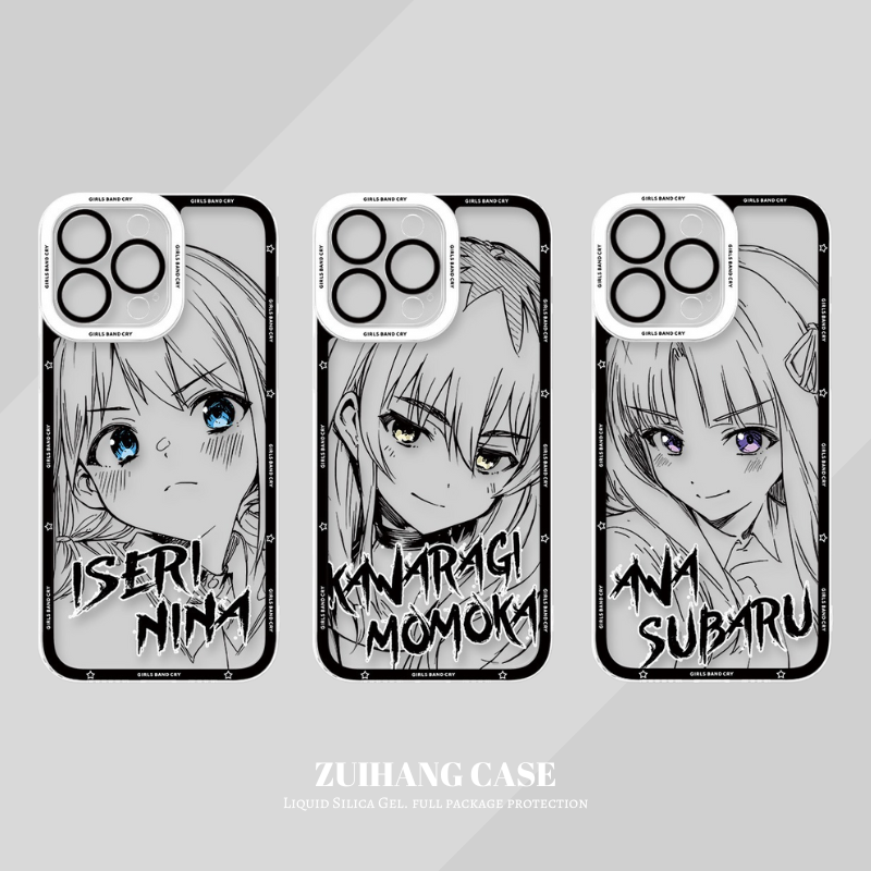 哭泣少女樂隊天使眼透明防摔軟殼