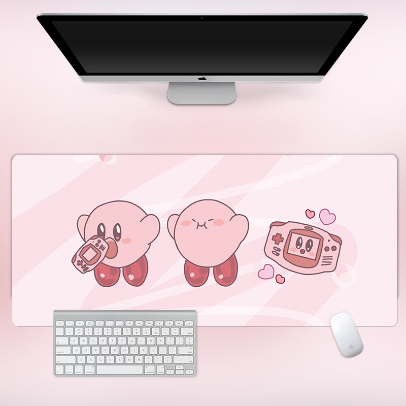 星之卡比電競超大遊戲加厚防滑鼠標墊