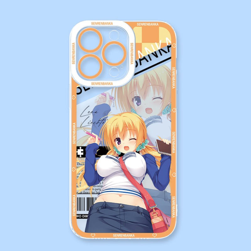 千戀萬花天使眼透明防摔軟殼