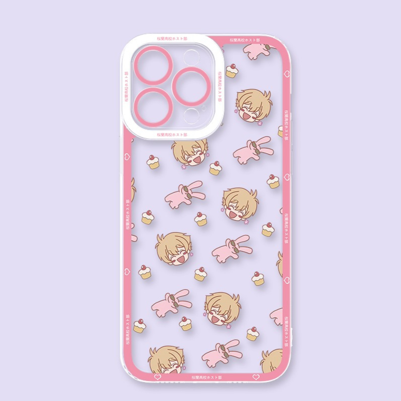 櫻花高校男公關部天使眼透明防摔軟殼