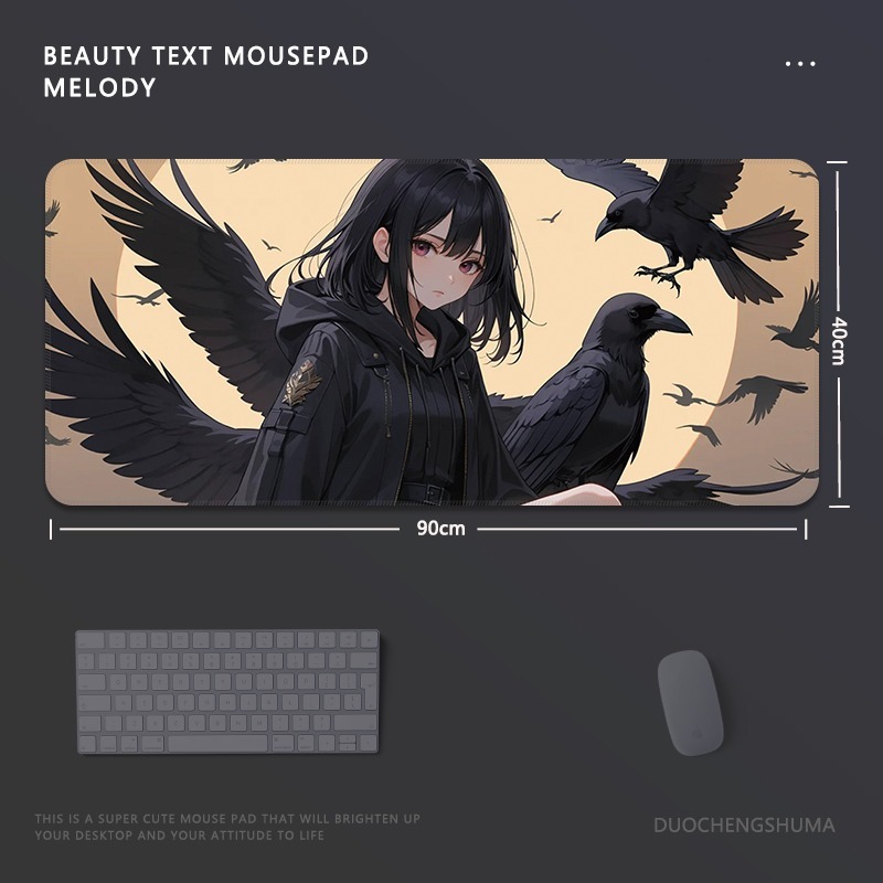 明日方舟拉普蘭德電競超大遊戲加厚防滑鼠標墊