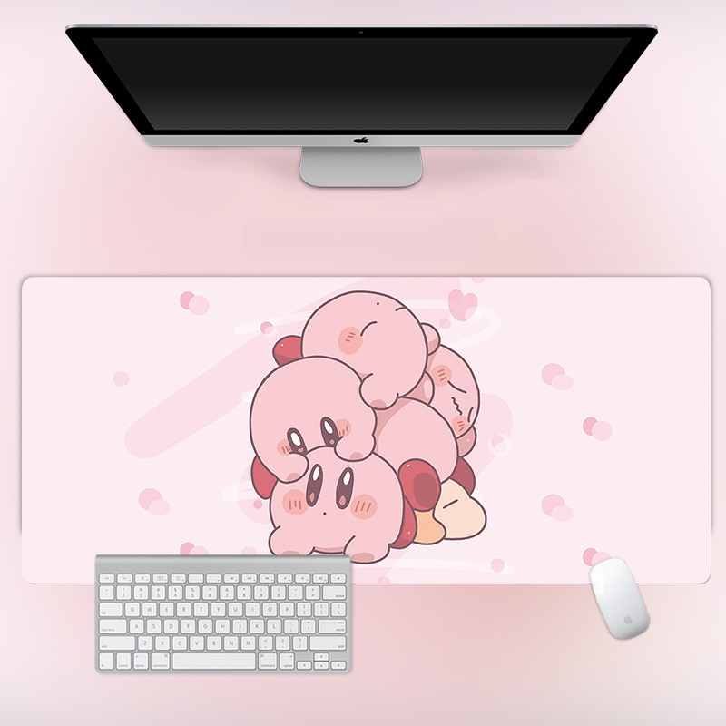 星之卡比電競超大遊戲加厚防滑鼠標墊