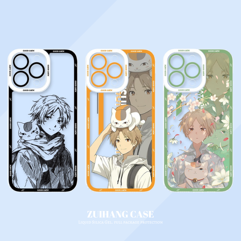 夏目友人帳天使眼透明防摔軟殼