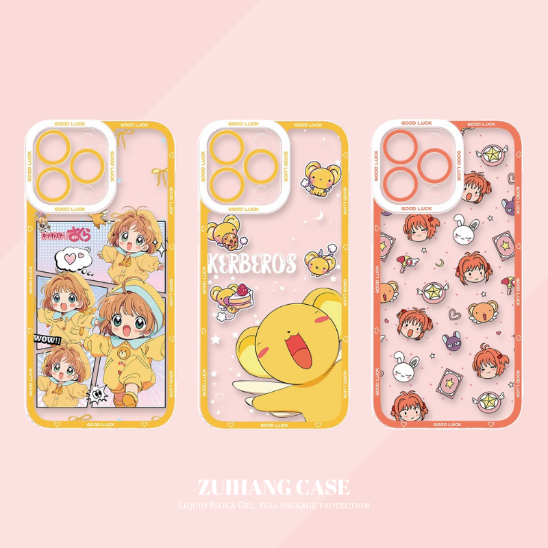 魔卡少女櫻天使眼透明防摔軟殼-ZUIHANG SHOP